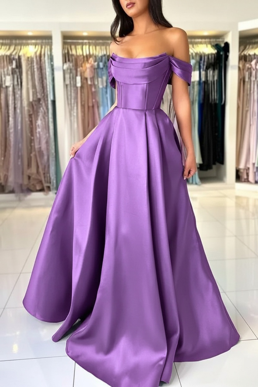 Simple Evening Dresses Long Cheap | Prom Dresses King Blue