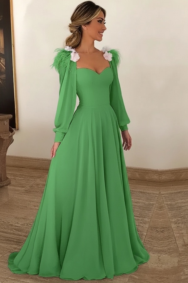 Elegante Abendkleider Lang Günstig | Abiballkleider Blau Online