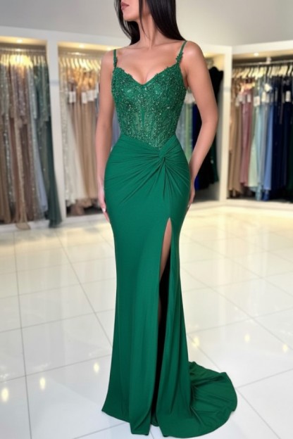 Wunderschöne Abendkleider Weinrot | Abiballkleider Lang Glitzer