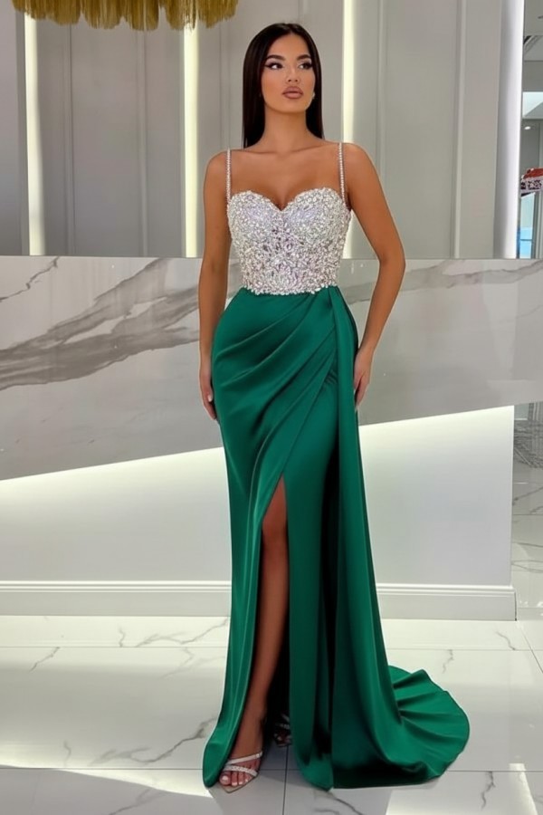 Schöne Abendkleider Mit Glitzer | Blaue Abiballkleider Lang Günstig