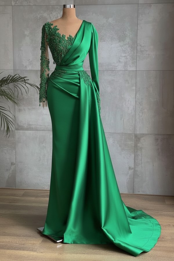 Rote Abiballkleider Lang Günstig | Abendkleider mit Ärmel