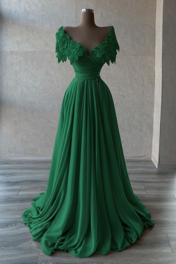 Elegante Abendkleider Lang | Abiballkleider mit Glitzer | Babyonlinedress.de