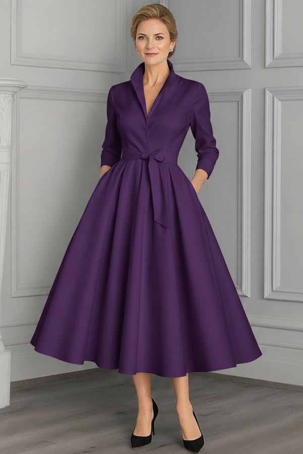 Festliche Hochzeitspartykleider Weiß Brautmutterkleider Kurz Mit Ärmel