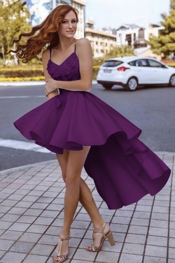 Cocktailkleider Kurz Vorn Lang Hinter | Weiße Abendkleid Schlicht
