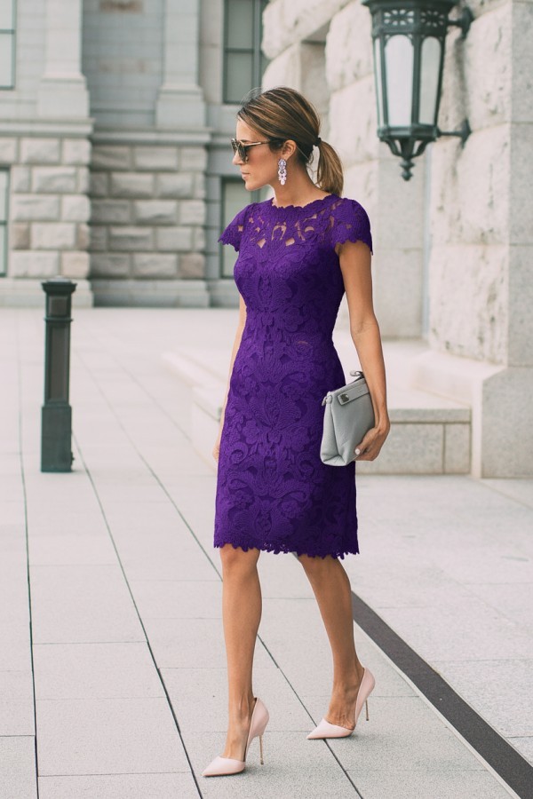 Rosa Cocktailkleider Kurz Mit Ärmel Etuikleid Partykleider Abiballkleider