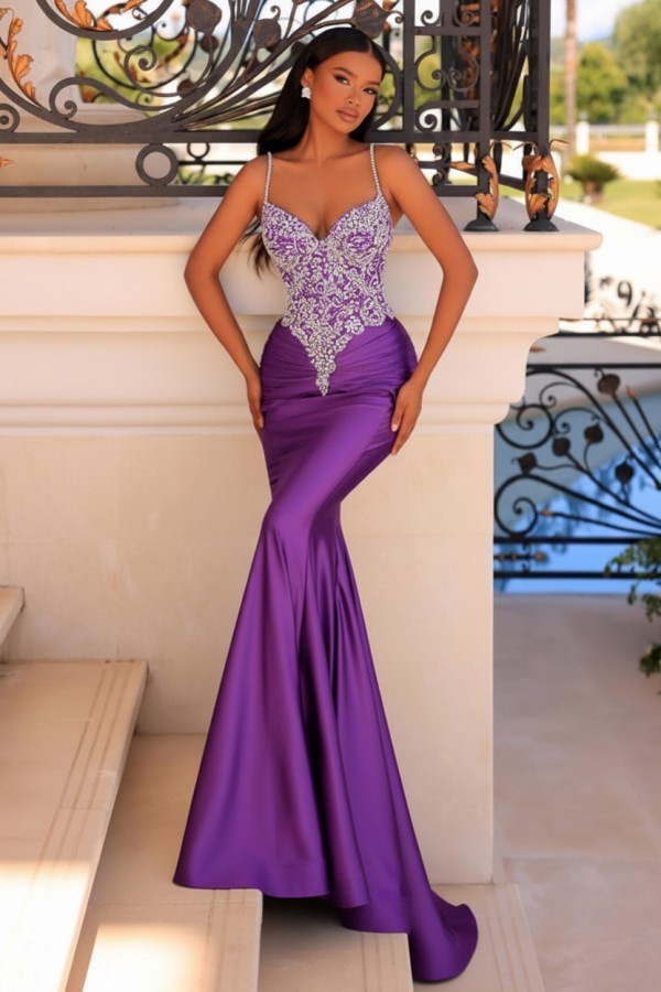 Wunderschöne Abendkleider Grün | Abiballkleider Lang mit Glitzer