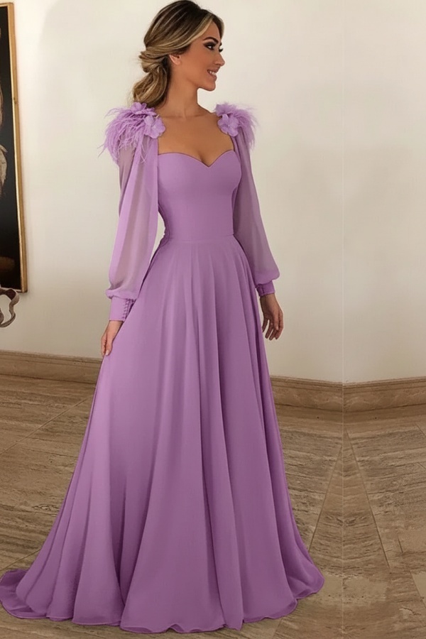 Elegante Abendkleider Lang Günstig | Abiballkleider Blau Online