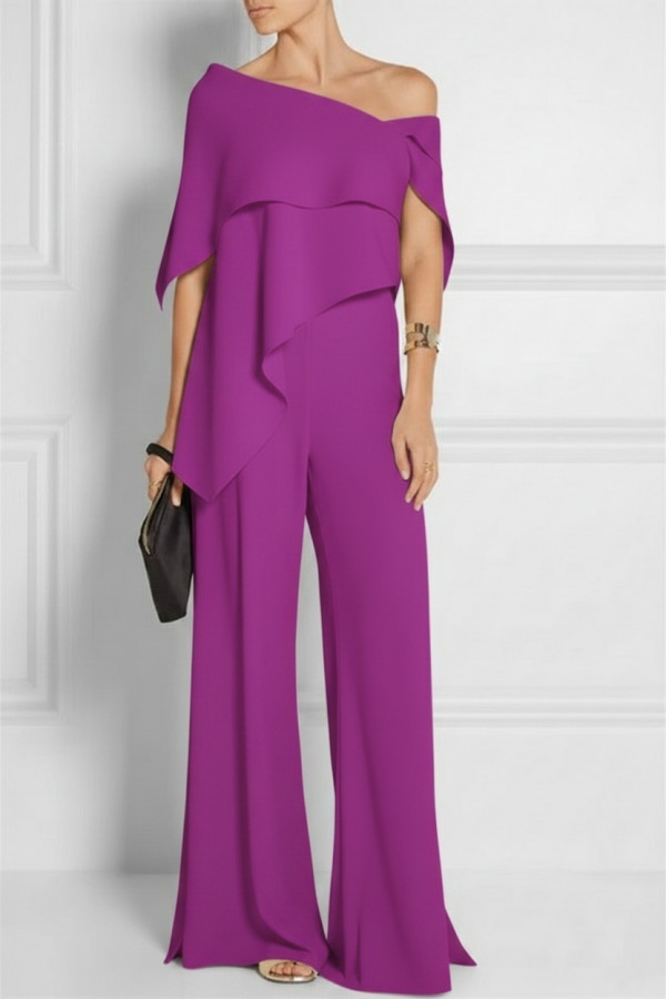 Schwarze Brautmutterkleider Günstig | Jumpsuit Kleider für Brautmutter
