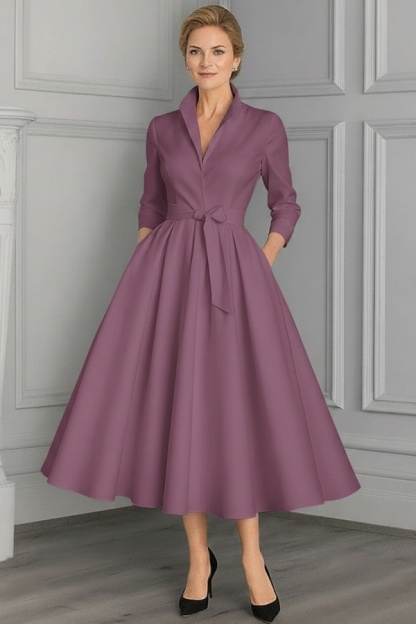 Festliche Hochzeitspartykleider Weiß Brautmutterkleider Kurz Mit Ärmel