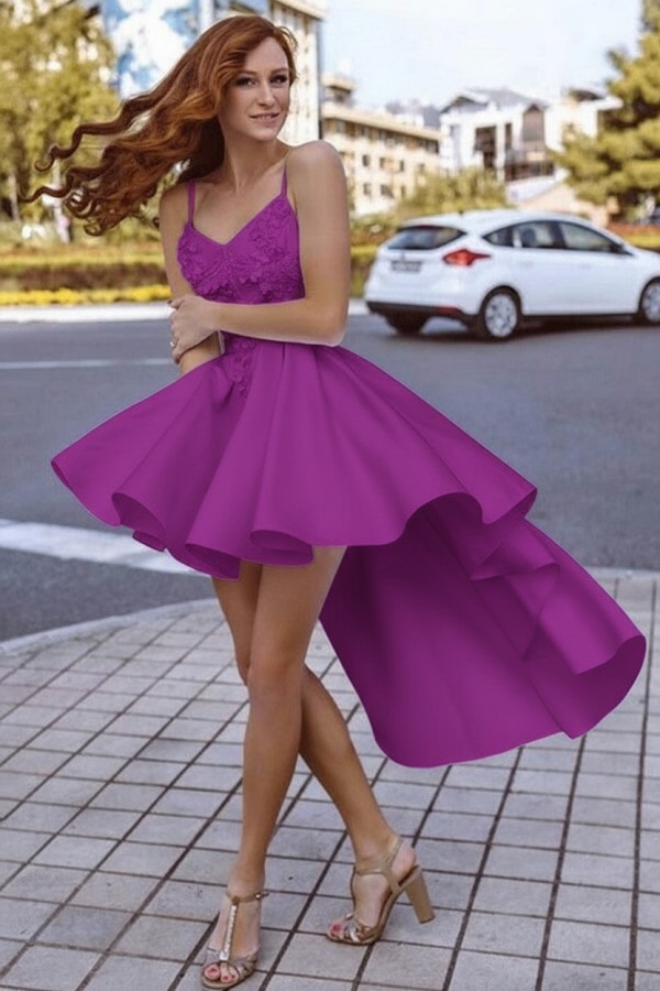 Cocktailkleider Kurz Vorn Lang Hinter | Weiße Abendkleid Schlicht