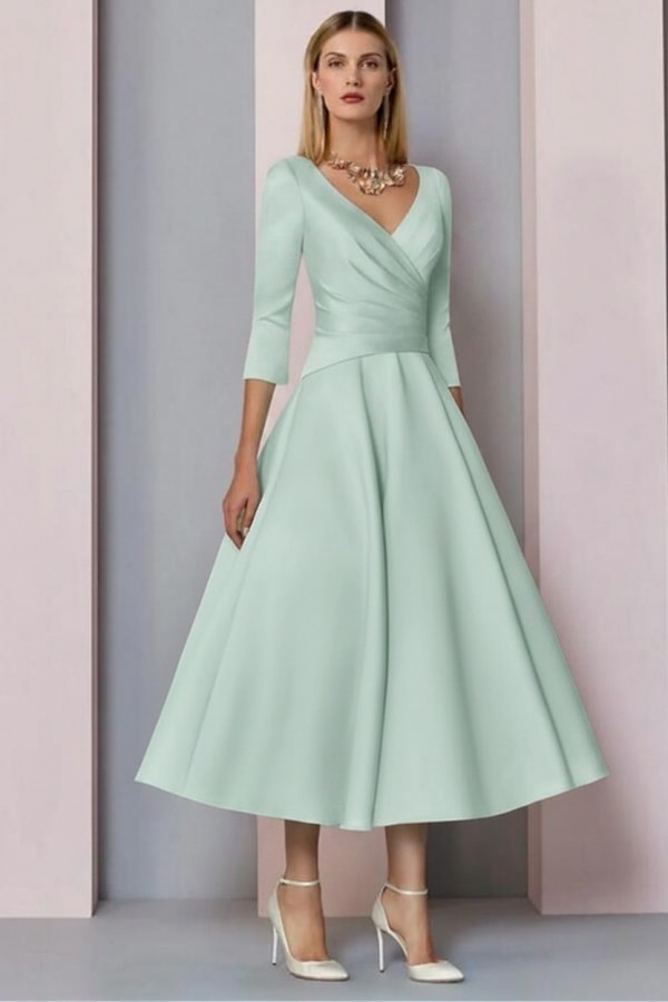 Elegante Brautmutterkleider Mit Ärmel | Kleider für Brautmutter