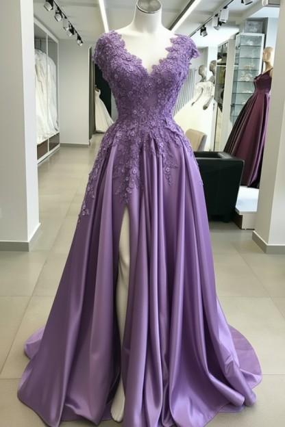 Designer Abendkleider Blau | Abiballkleider Lang Günstig Online