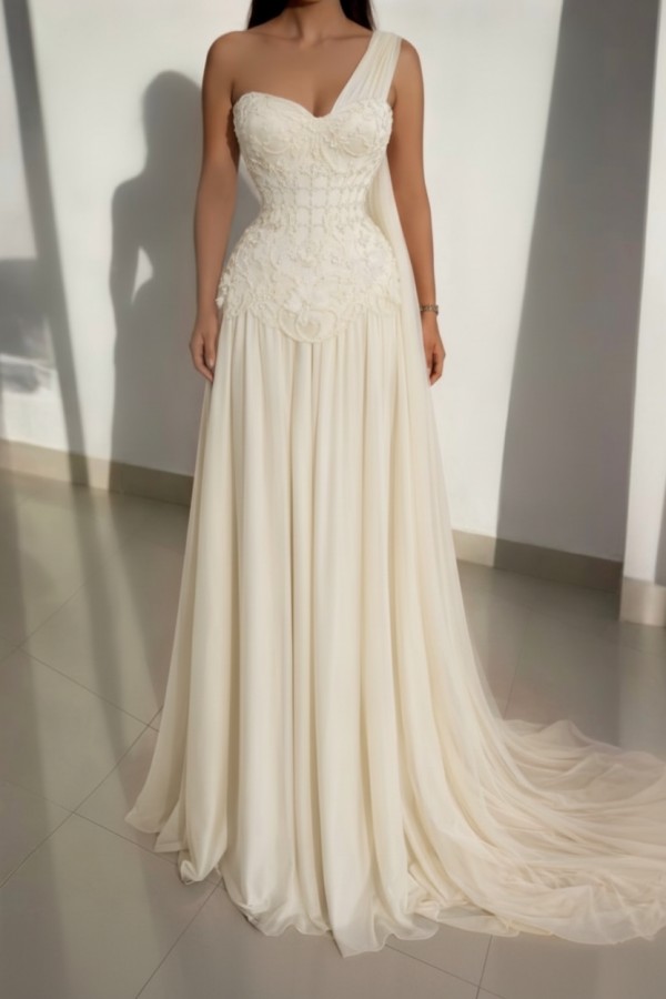 Schöne Abendkleider Lang Rosa Ballkleider mit Spitze