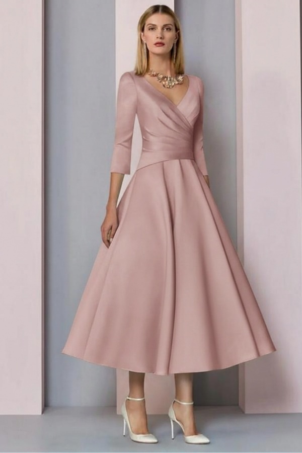 Elegante Brautmutterkleider Mit Ärmel | Kleider für Brautmutter