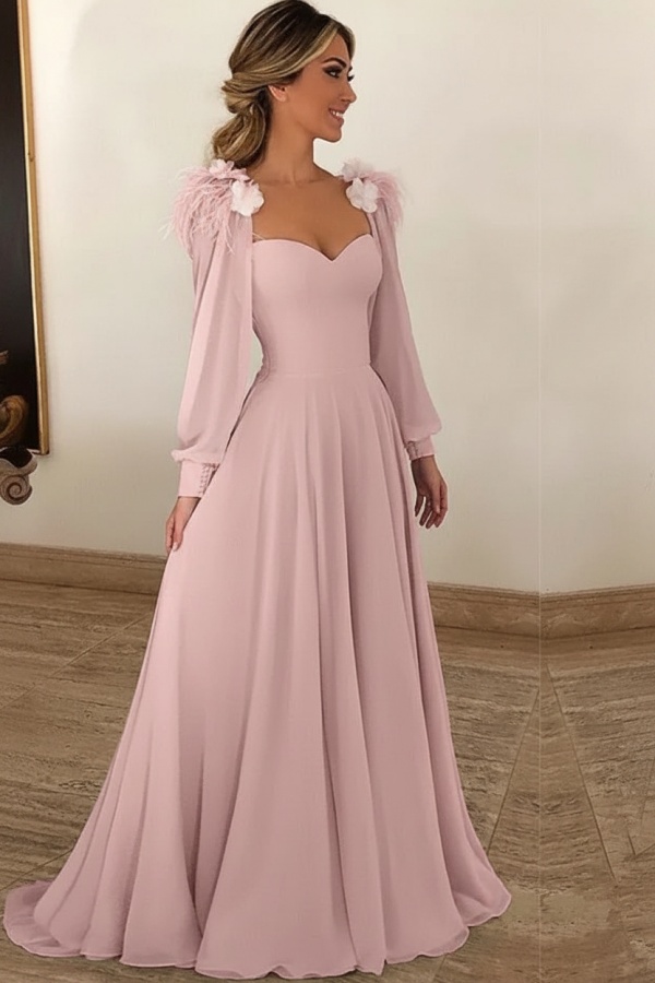 Elegante Abendkleider Lang Günstig | Abiballkleider Blau Online