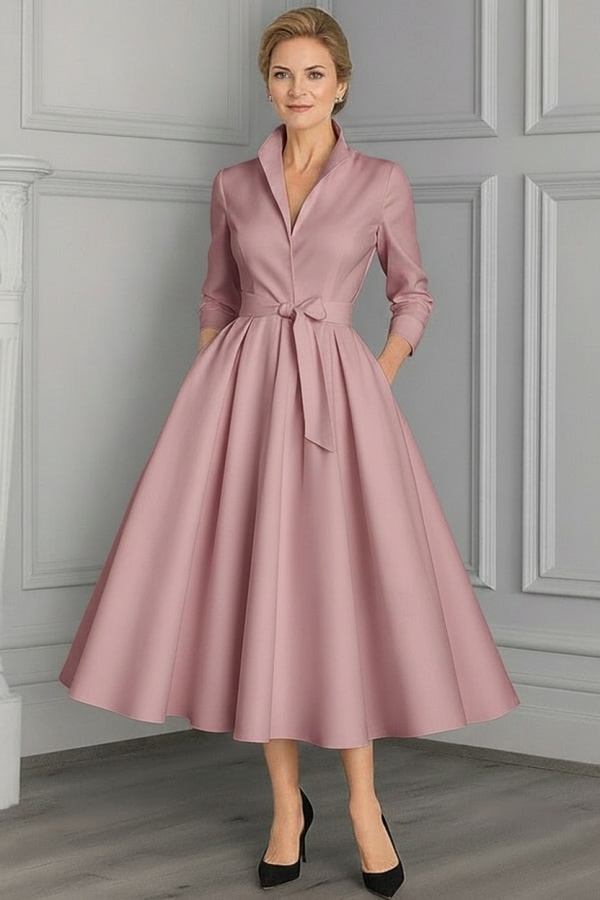 Festliche Hochzeitspartykleider Weiß Brautmutterkleider Kurz Mit Ärmel