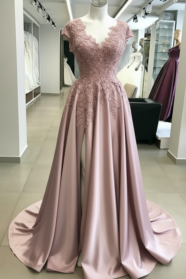 Designer Abendkleider Blau | Abiballkleider Lang Günstig Online
