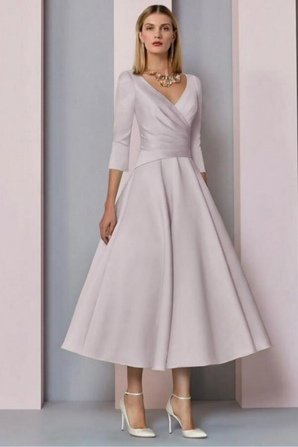 Elegante Brautmutterkleider Mit Ärmel | Kleider für Brautmutter