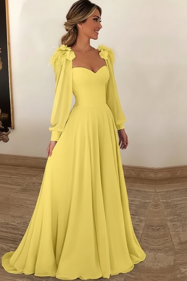 Elegante Abendkleider Lang Günstig | Abiballkleider Blau Online