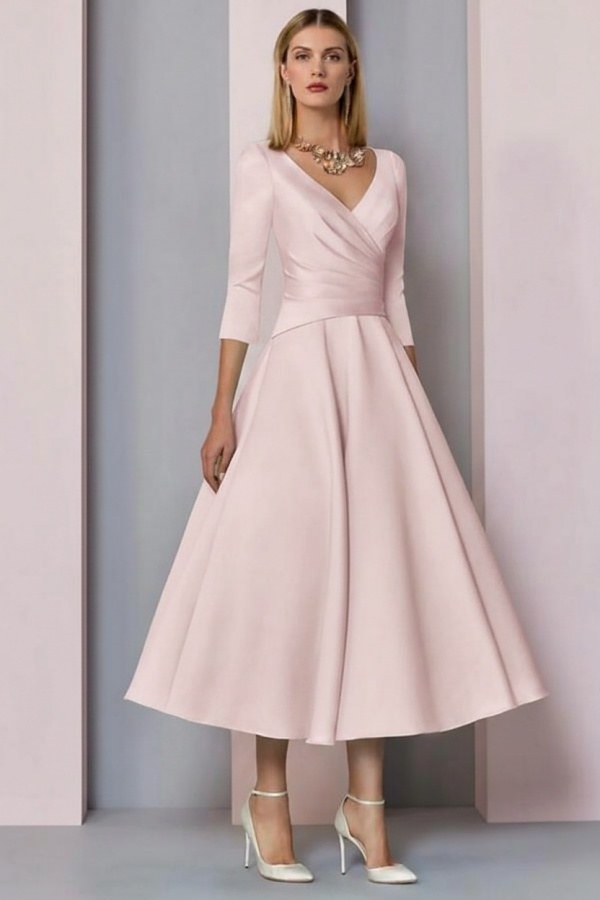 Elegante Brautmutterkleider Mit Ärmel | Kleider für Brautmutter