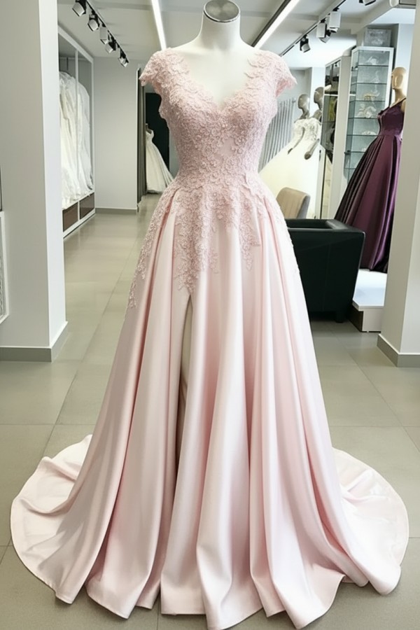 Designer Abendkleider Blau | Abiballkleider Lang Günstig Online