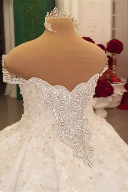Extravagante Brautkleider Prinzessinen | Hochzeitskleider mit Spitze