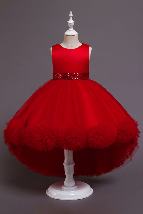 Grüne Blumenmädchenkleider Günstig | Kleider Für Blumenmädchen-babyonlinedressde