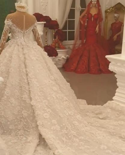 Luxury Brautkleider Mit Lange Schleppe Online Bestellen Hochzeitskleider-babyonlinedressde