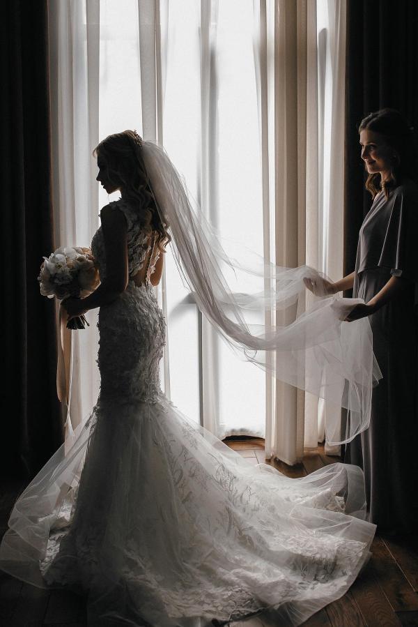 Modern Brautkleider Meerjungfrau Spitze | Hochzeitskleider Cream Online