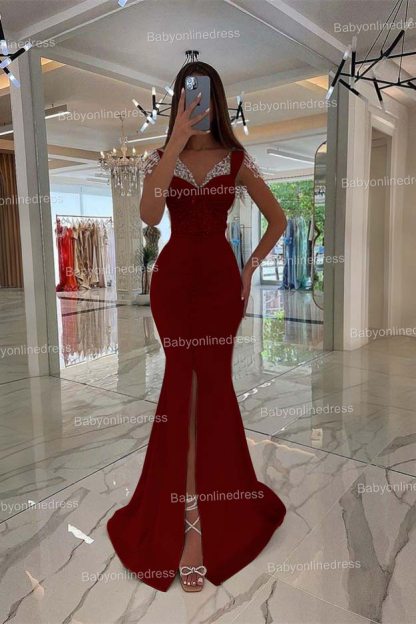 Chic Abendkleider Lang Mint Grün | Abiballkleider Günstig