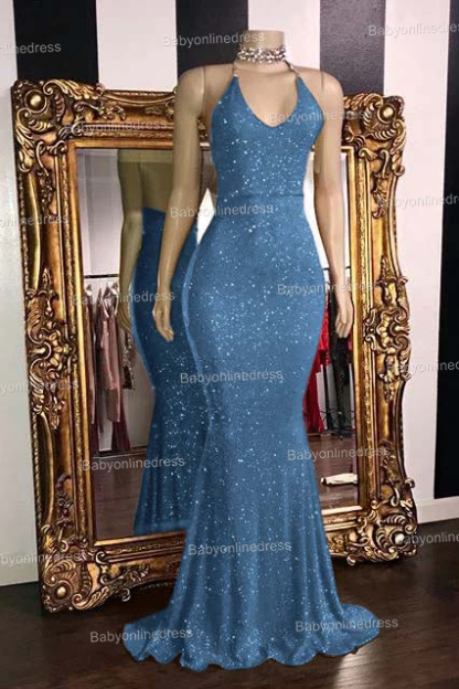 Rotes Abiballkleid Lang Glitzer | Abendkleider Günstig