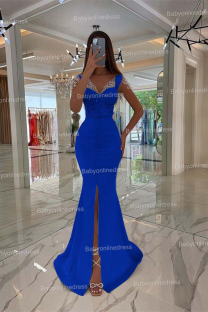 Chic Abendkleider Lang Mint Grün | Abiballkleider Günstig