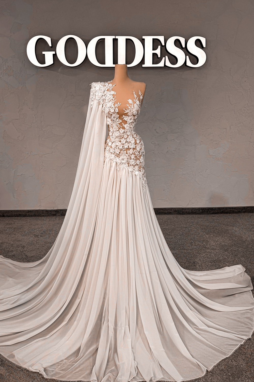 Sexy Hochzeitskleider Meerjungfrau stil Brautkleider mit Spitze