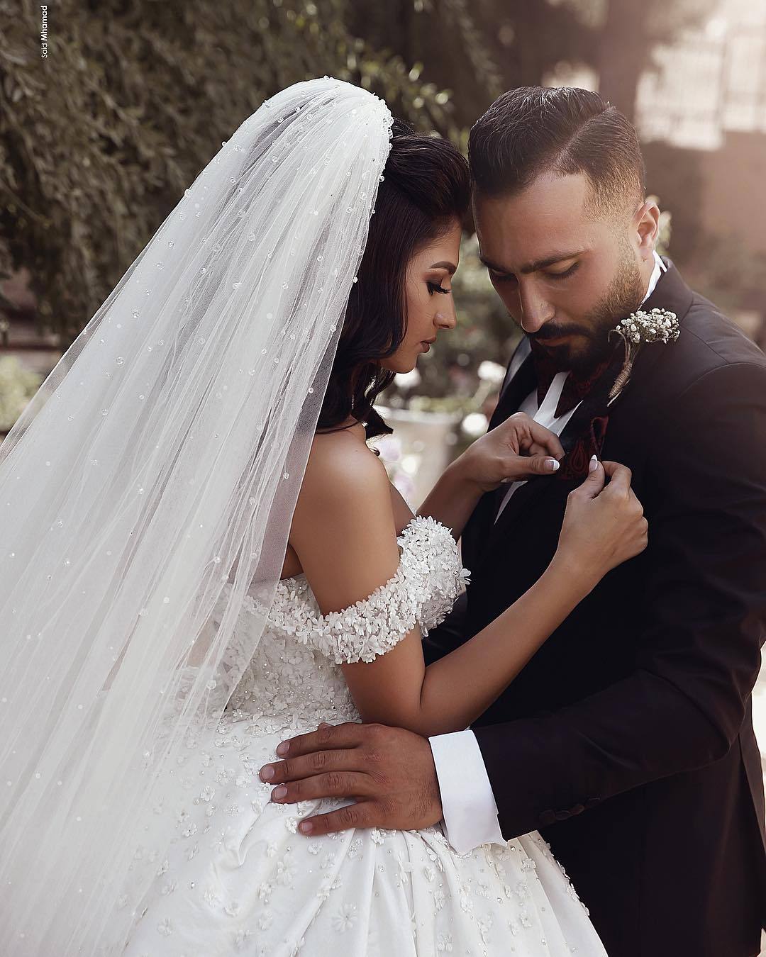 Fashion Hochzeitskleider Prinzessin Creme Bodenlang Brautkleider Günstig Online