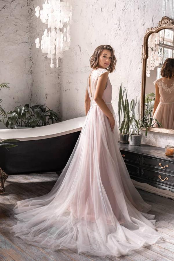 Schlichte Hochzeitskleider Tüll | Brautkleider Etuikleider