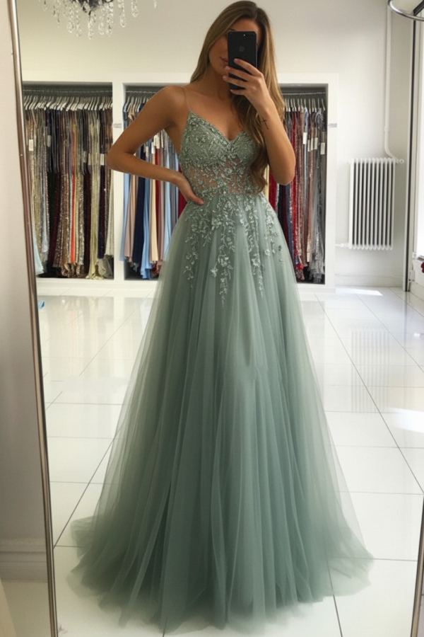 Luxus Abendkleider Blau | Abiballkleider Lang Glitzer