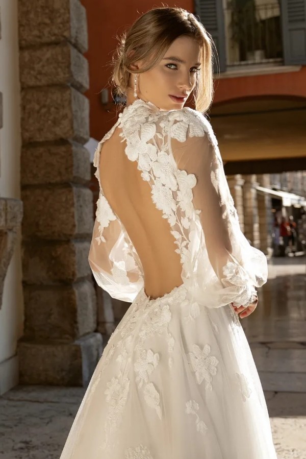 Designer Hochzeitskleider Boho Spitze Etuikleider Brautmoden