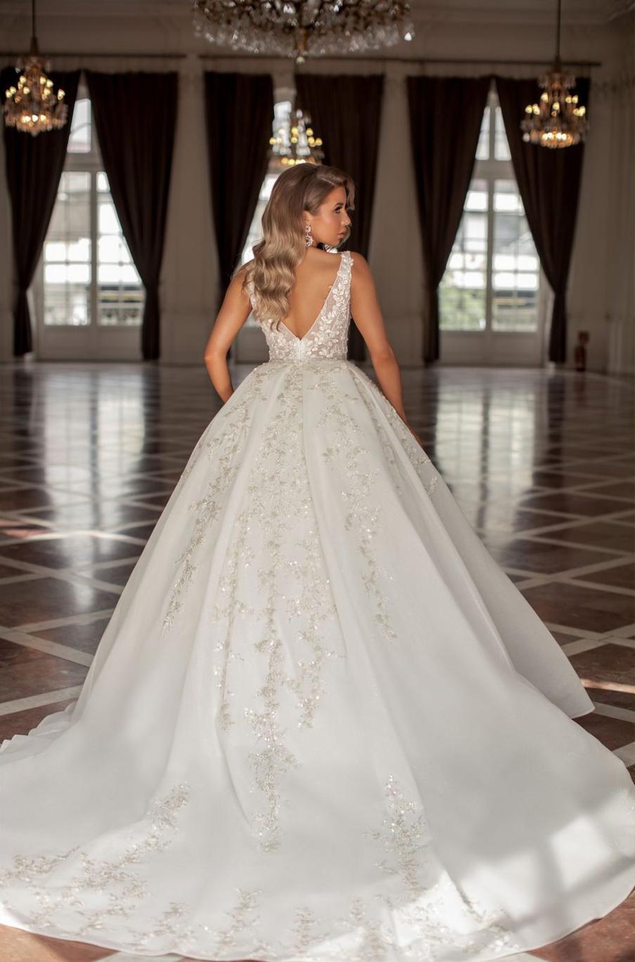 Designer Hochzeitskleider Prinzessin | Brautkleider Mit Spitze