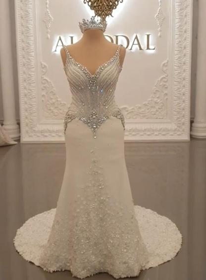 Fashion Brautkleider mit Glitzer | Hochzeitkleider Meerjungfrau Online