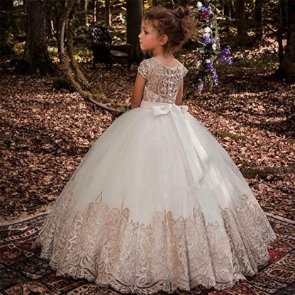 Blumenmädchen Kleider Hochzeit | Blumenmädchen Kleid Spitze