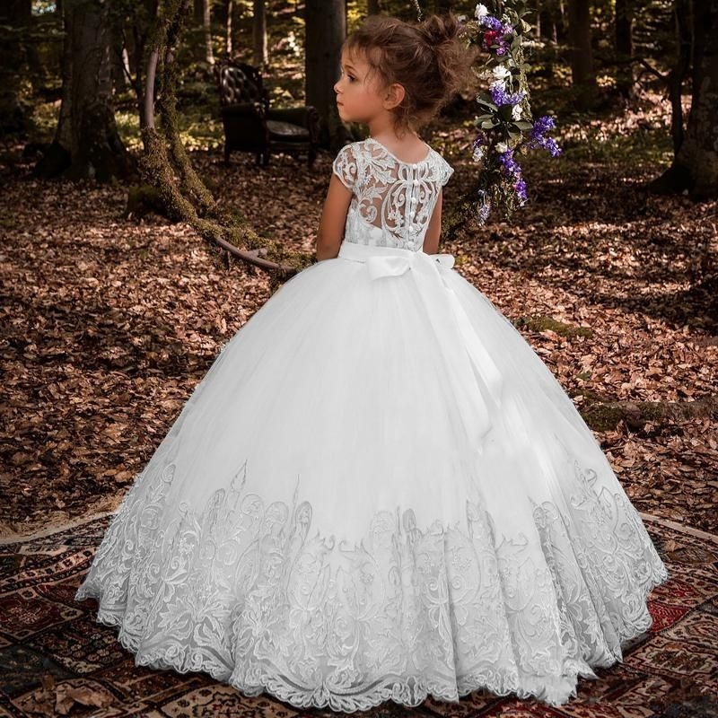 Blumenmädchen Kleider Hochzeit | Blumenmädchen Kleid Spitze