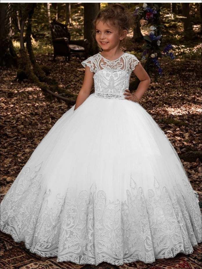 Blumenmädchen Kleider Hochzeit | Blumenmädchen Kleid Spitze