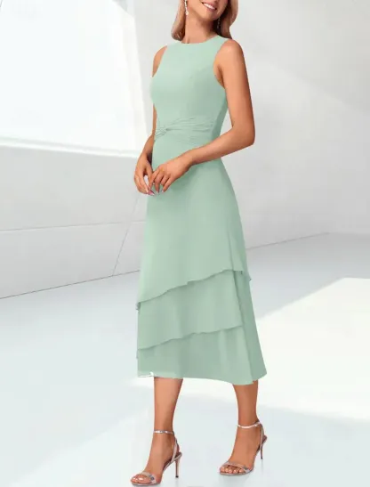 Mint Grün Brautmutterkleider Summer Hochzeitsparty Kleider Für Brautmutter