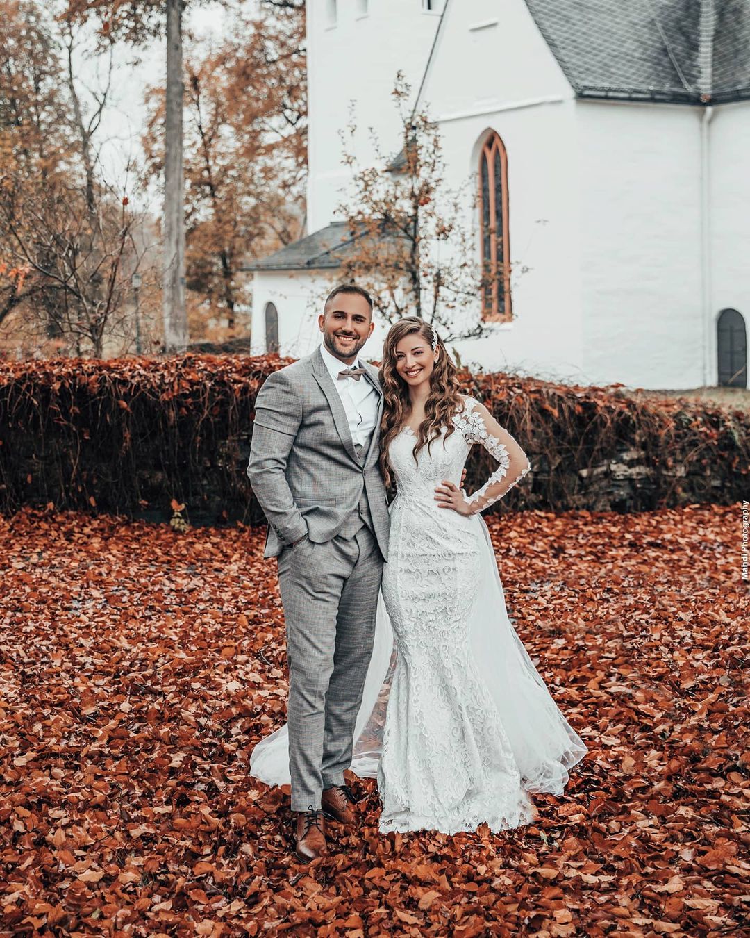 Hochzeitskleid Langarm | Brautkleider Spitze Günstig