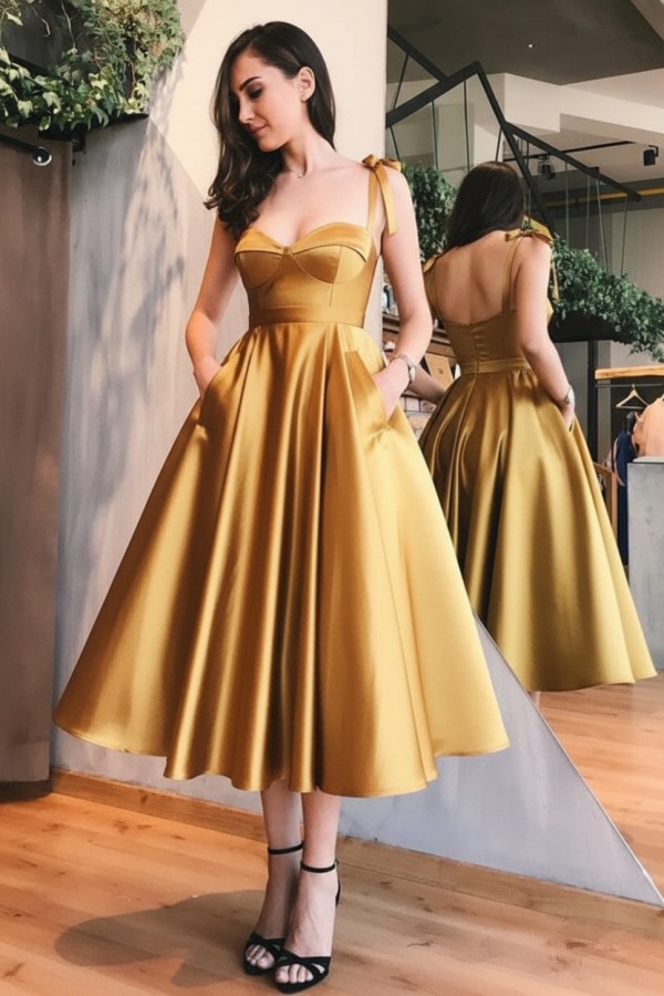 Cocktailkleid Schwarz Knielang | Abendkleider Kurz
