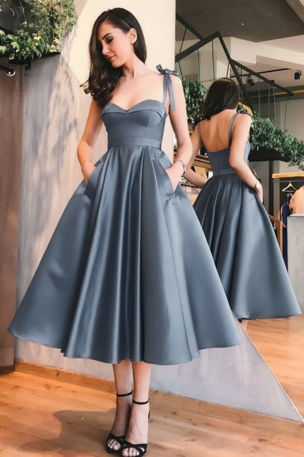 Cocktailkleid Schwarz Knielang | Abendkleider Kurz