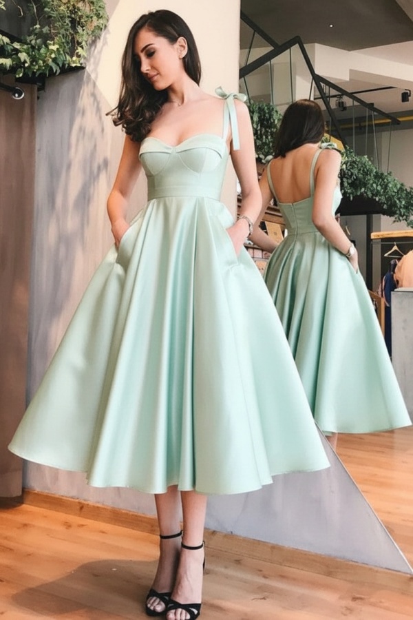 Cocktailkleid Schwarz Knielang | Abendkleider Kurz