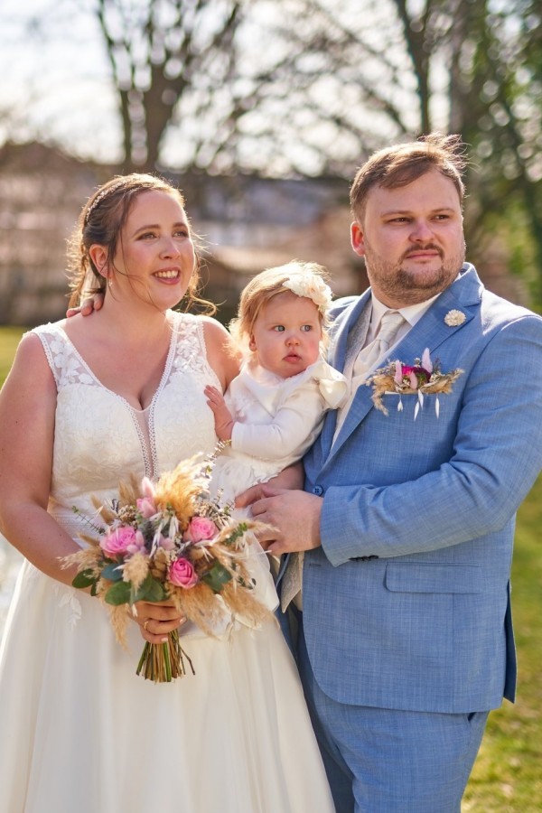 Schlichte Hochzeitskleider A Linie Spitze Brautkleider Große Größe-babyonlinedressde