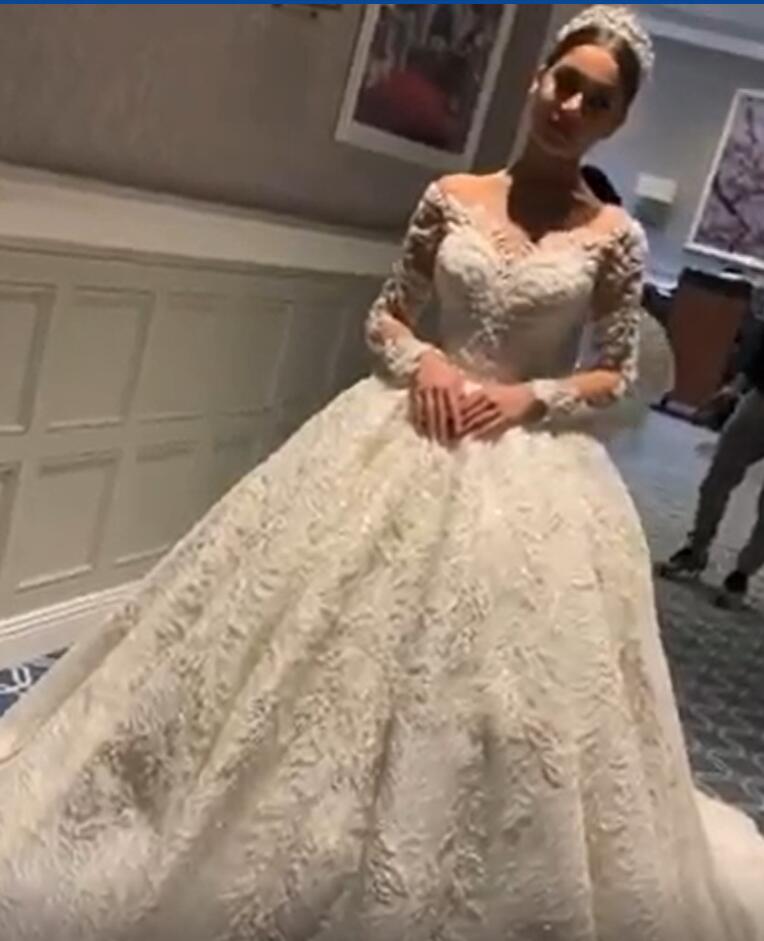 Weiß Brautkleider Günstig Prinzessin Mit Spitze Brautmoden Hochzeitskleider