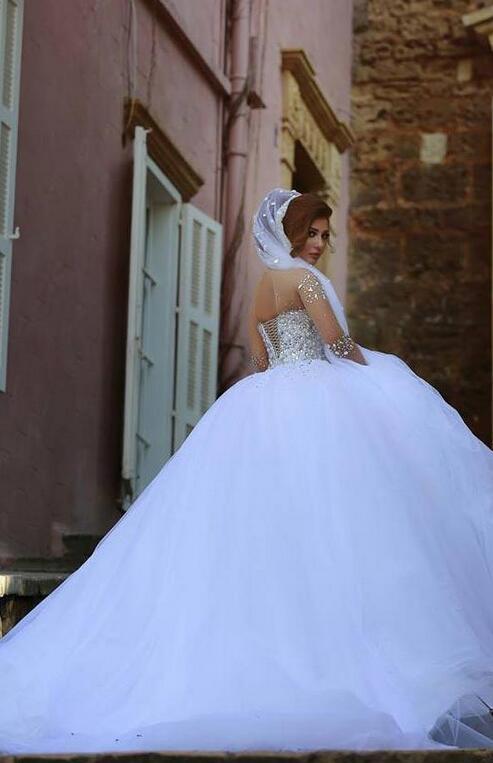 Designer Brautkleider Mit Ärmel | Luxus Hochzeitskleider Prinzessin-babyonlinedressde